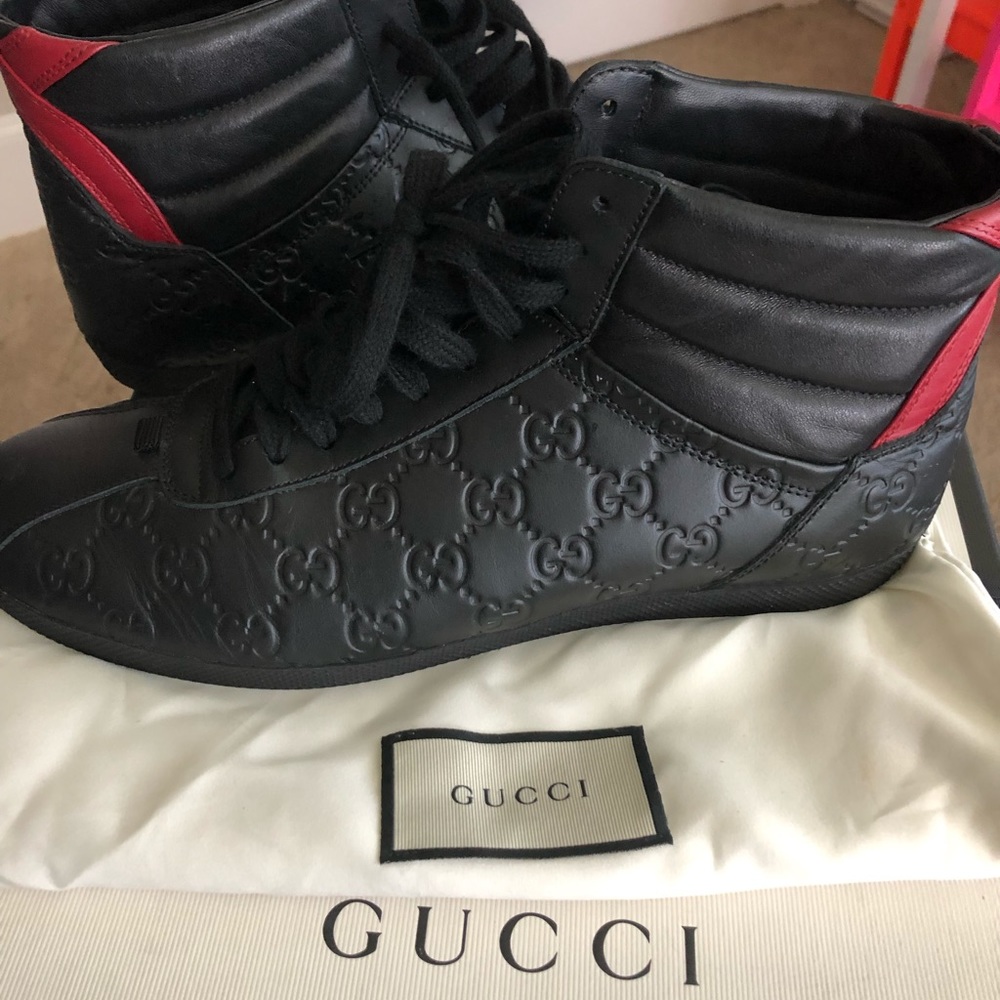 Gucci Signature High-Top Sneaker
